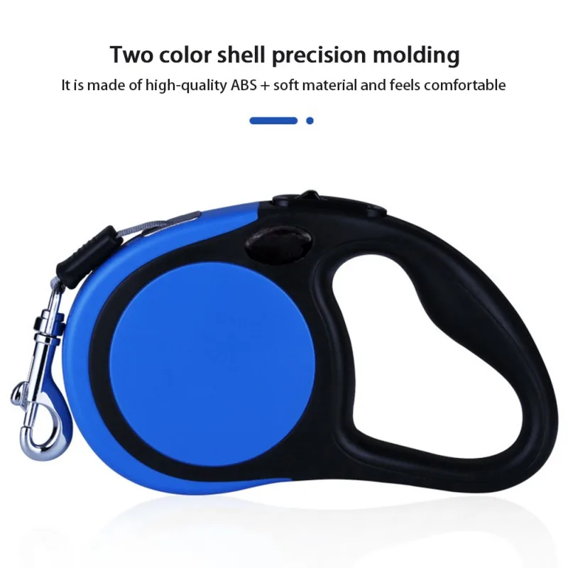 

Retractable Dog Leash Durable Automatic Extending Nylon Cat Leash Extension Puppy Walking Running Lead Traction Rope For Dogs