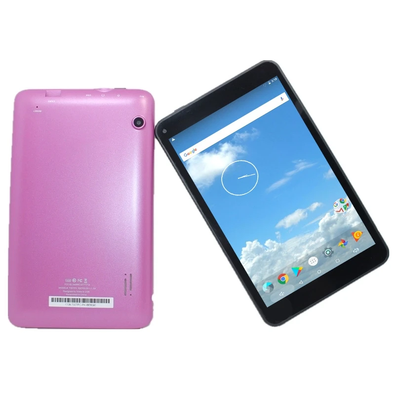 G9 7 дюймов 1 Гб + 16 ГБ Android 7.1.1 четырехъядерный 1024x600 Двойная камера с