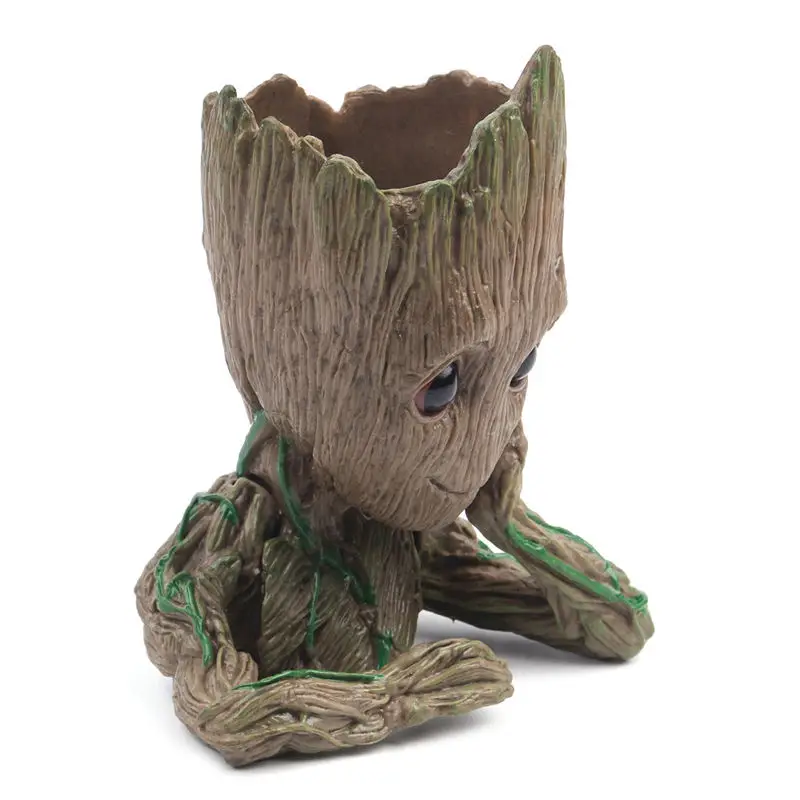 Падение транспорта цветочный горшок детские фигурки Милая модель игрушка