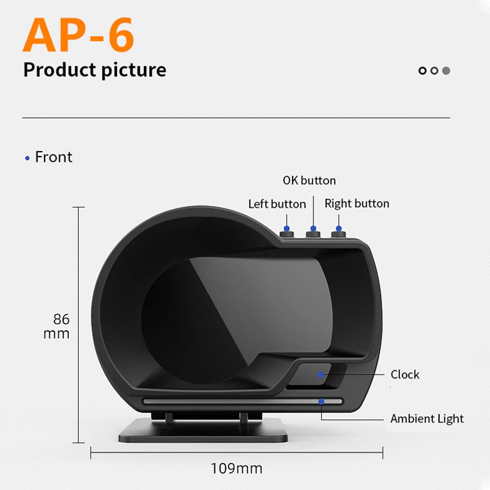 

2021 HUD Head-Up Display Car-styling Hud Display Overspeed Warning Windshield Projector Alarm System Universal Auto Dropshipping