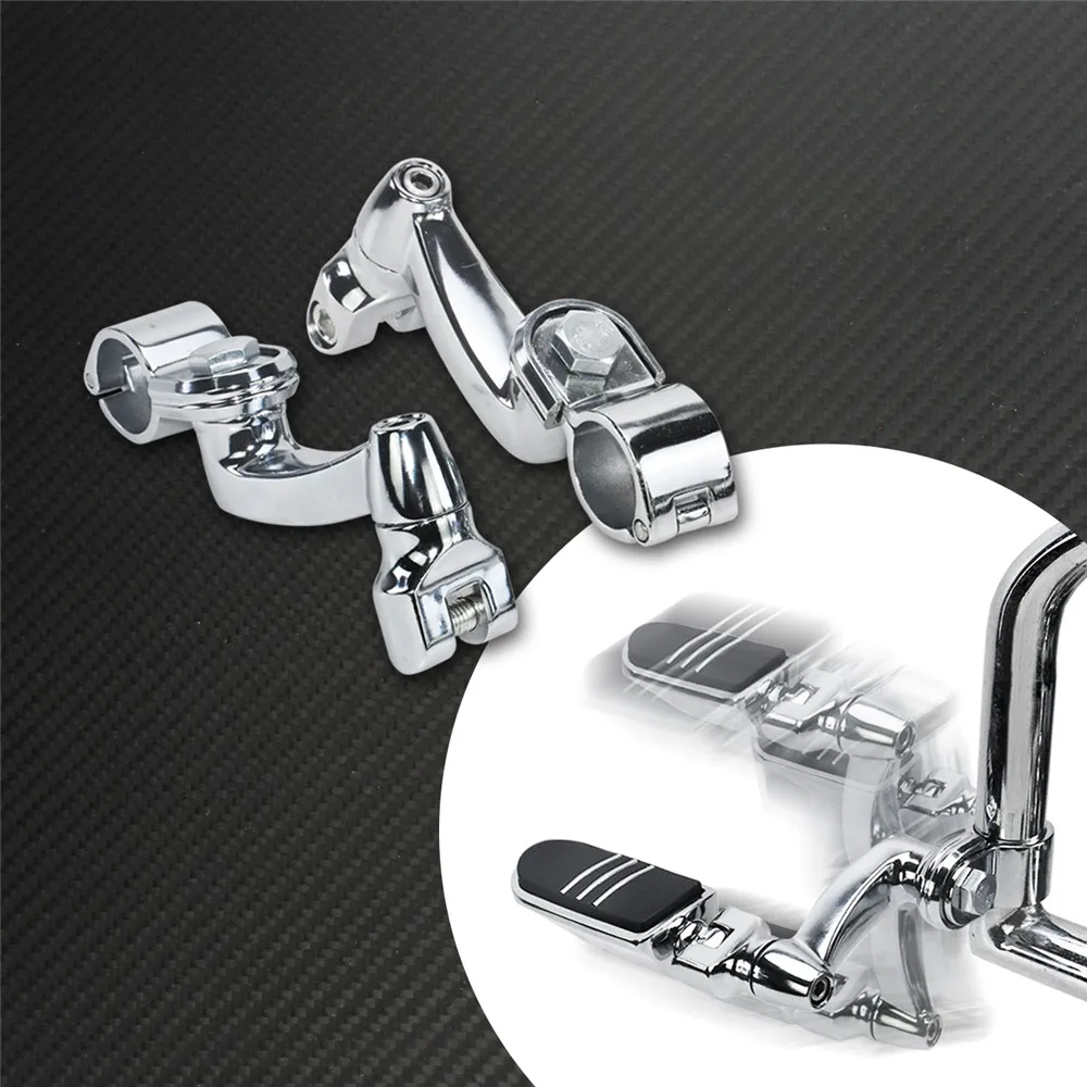 Мотоцикл 32 мм 1 25 &quotFootpeg зажим шоссе защита двигателя подножки крепление для Harley