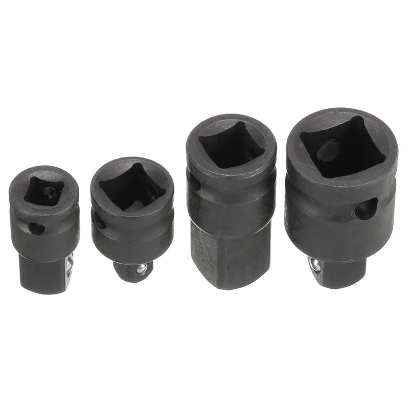 

4pcs 1/4 3/8 1/2 Drive Socket Adapter Converter Reducer Air Impact Craftsman Socket Wrench Adapter Hand Tools Set Tools Repair