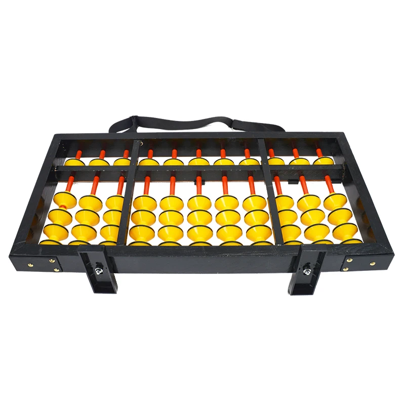 Высокое качество 11 столбик деревянные висячие Нескользящие Abacus большой размер