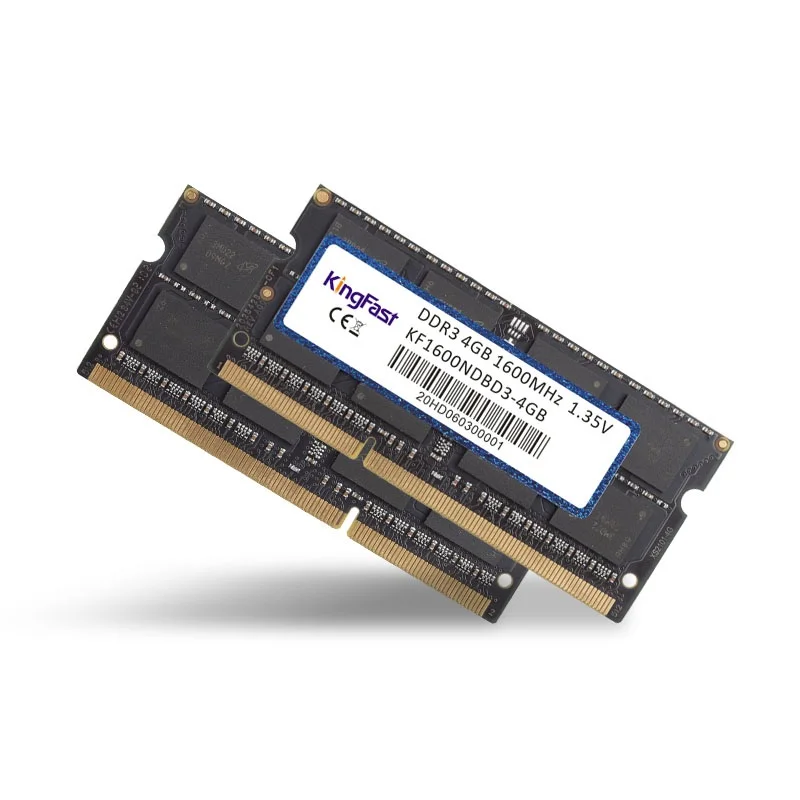 Память ОЗУ KingFast ddr3 4 ГБ 8 1600 МГц DDR3L 1 35 в контактов Sodimm |