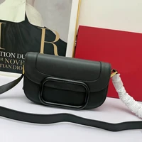 2021 fashion v button womens bag luxury brand high quality leather handbag classic versatile shoulder bag with gift box