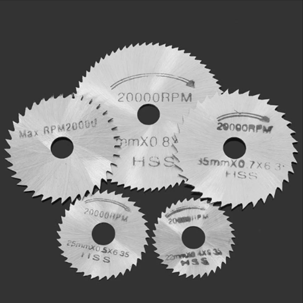 

6 HSS blades for Dremel tools, circular saw blades, cutting blades, mandrel cutters, power tools, multi-purpose
