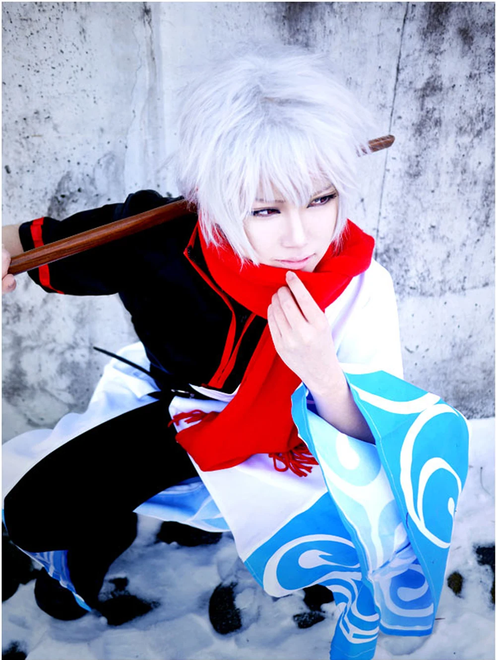 JP Anime маскарадный костюм Gintama платье на Хэллоуин для взрослых|Костюмы аниме| |