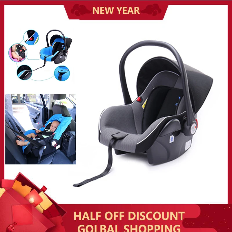 Детское автокресло 2 в 1 детская коляска корзина двойного назначения для