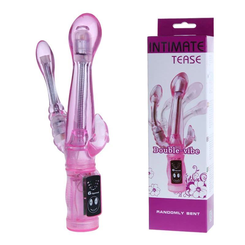 6 Mode Vibradores Femininos Dildo Double Penetration GSpot Dual Motor Sex Toys Vibrating Anal Vibrator Adult Product | Красота и