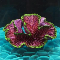 artificial aquarium coral reef decoration shell stone flower rock fish tank background ornament