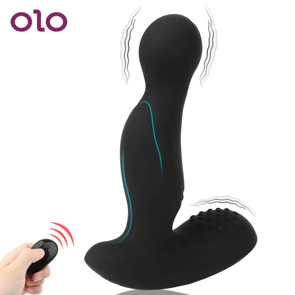 

OLO 10 Frequency Anal Vibrator Vaginal Stimulator Butt Plug Wireless Remote Control Prostate Massage Sex Product