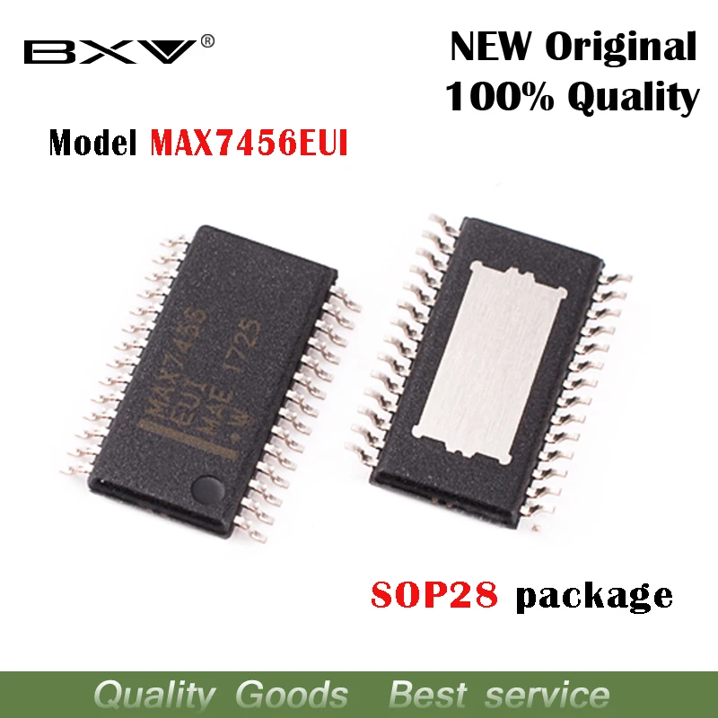 Бесплатная доставка (5 шт.) 100% Новый чипсет MAX7456 MAX7456EUI SOP 28 IC|Интегральные схемы| |