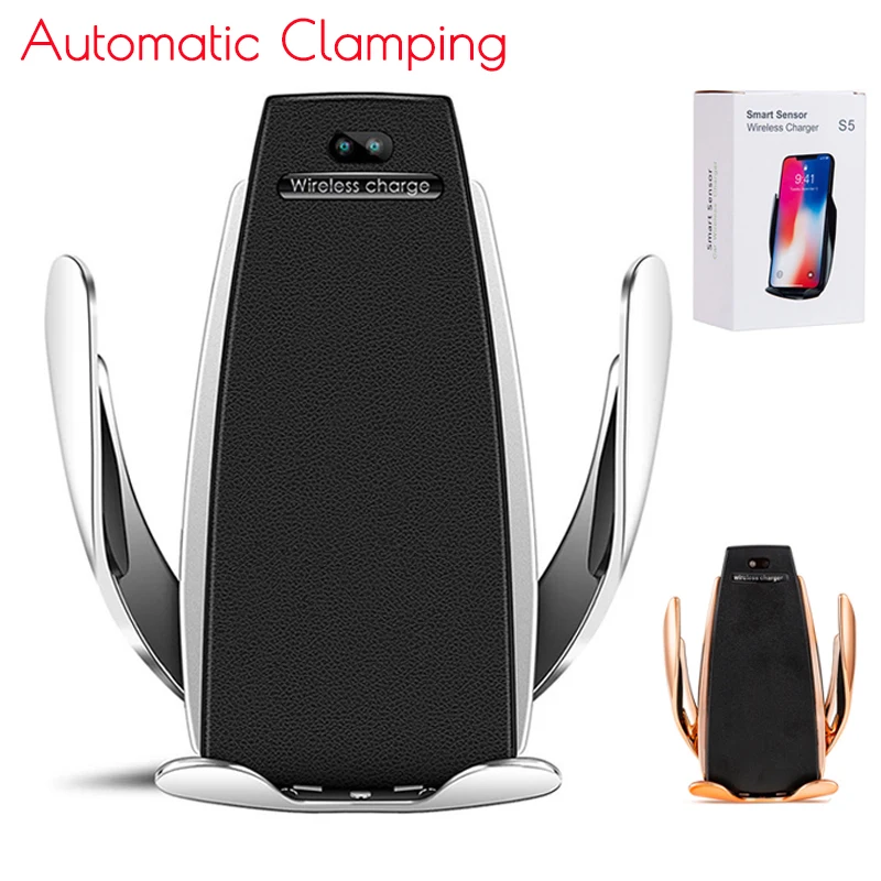 Новый Дизайн Автоматический зажим автомобильный держатель телефона