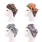 2020 головная повязка из эластичного хлопка с Африканским принтом для женщин, Эластичный Тюрбан, головной шарф, Женская повязка, головная повязка, аксессуары для волос