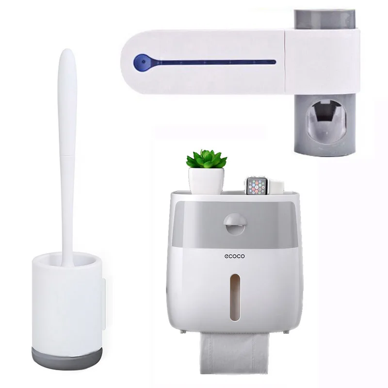 Магнитная Адсорбция перевернутый держатель зубной щетки с пастой соковыжималка