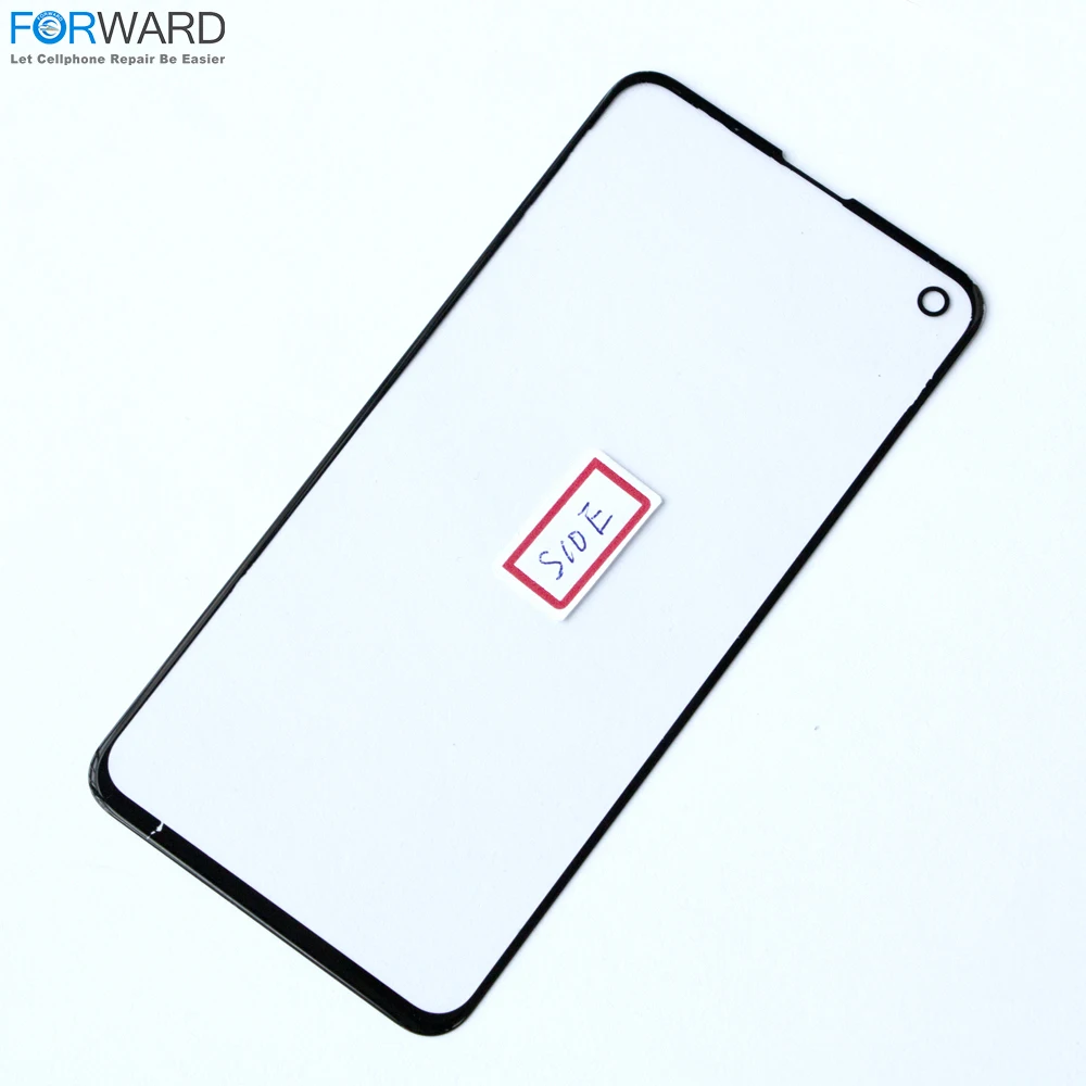 Горячая продажа оригинальный samsung S10e передний ЖК-экран только стекло для ремонта