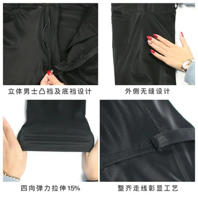 Человек размера плюс повседневные брюки-карандаши ноги узкие штаны для мужчин
