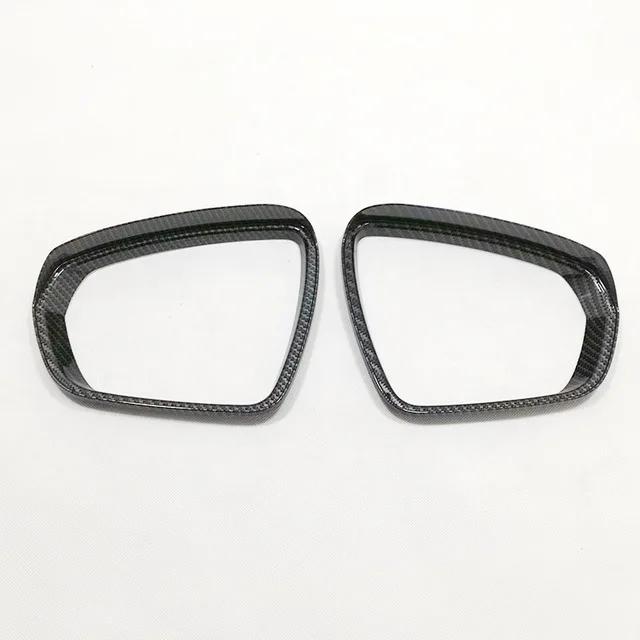 

ABS углеродное волокно для Peugeot 3008 GT 5008 2nd 2016 2017 2018 поворотное зеркало заднего вида для боковой двери автомобиля Защита от дождя