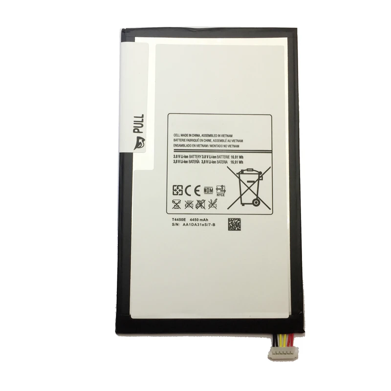 Планшетный аккумулятор T4450E для samsung GALAXY Tab 3 8,0 SM T310 T311 4450mAh