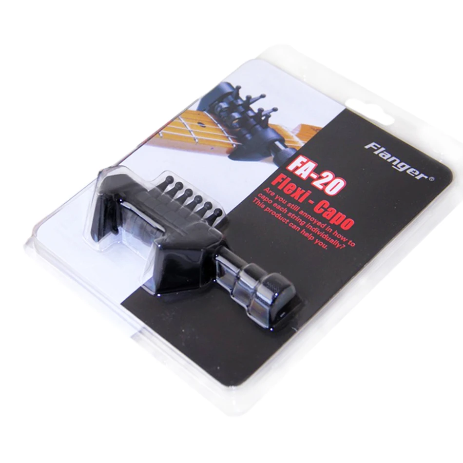 Flanger Spider Capo Flexi портативный альтернативный тюнинг гитара капо поддержка различные настройки изменение