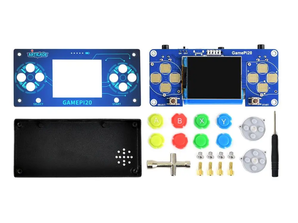 Аксессуары Waveshare GamePi20 дополнительные компоненты для Raspberry Pi Zero / W WH сборки |