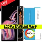 Дисплей для Samsung Galaxy Note 9, Note 9, N960F, 100% протестированный, 6,4 дюйма, сенсорный ЖК-экран, запасные части + Сервисный пакет