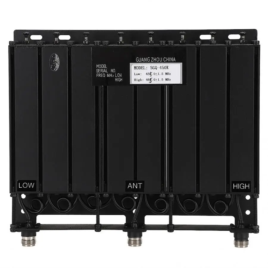 SGQ 450K UHF 100W 8 полосный радиоретранслятор Duplexer (TX: 455 0 ~ 1 5 МГц/RX: МГц) ретранслятор