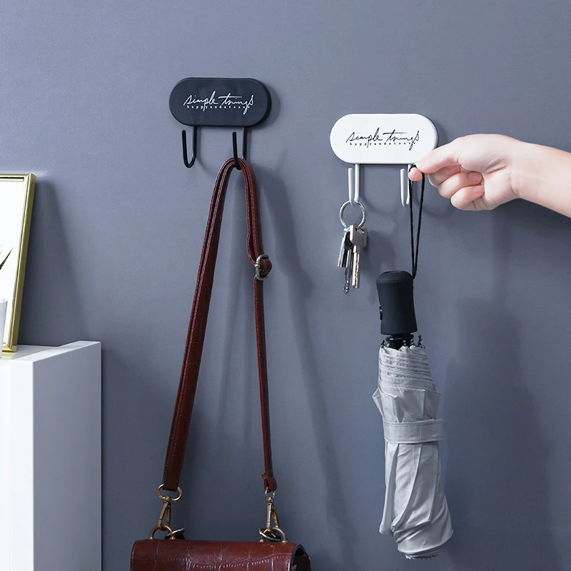 

Retro Wood Key Holder Wall Keys Shape Hook Storage Rack Hanger Decor Room Hanging Gifts Home Entrance Door Home Organizer