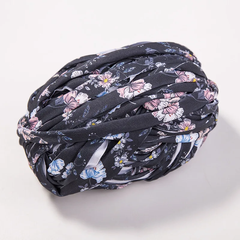 10 шт./лот причудливая полосатая пряжа для рукоделия ткань с цветочным принтом