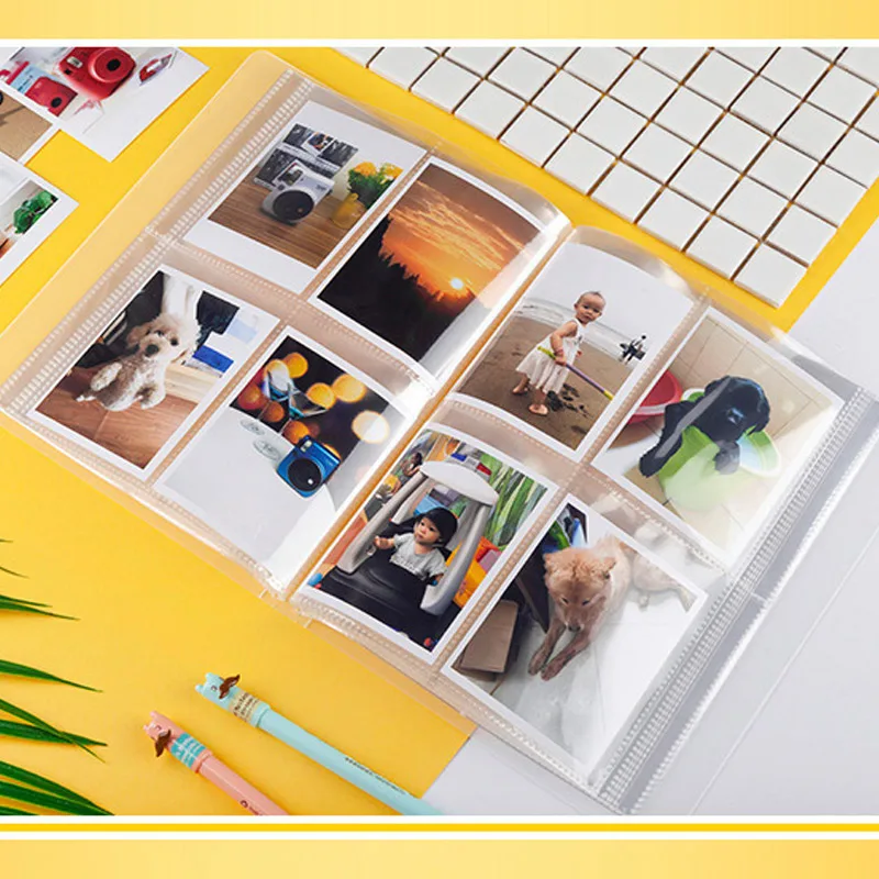 Фотоальбом для мгновенной фотосъемки матовый прозрачный фотоальбом 4 дюйма 5