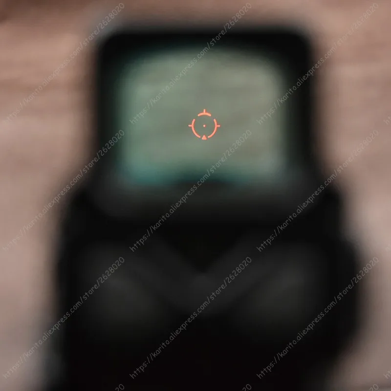 Тактический прицел 1х с красной точкой и лупой 3х линза Пикатинни боковое