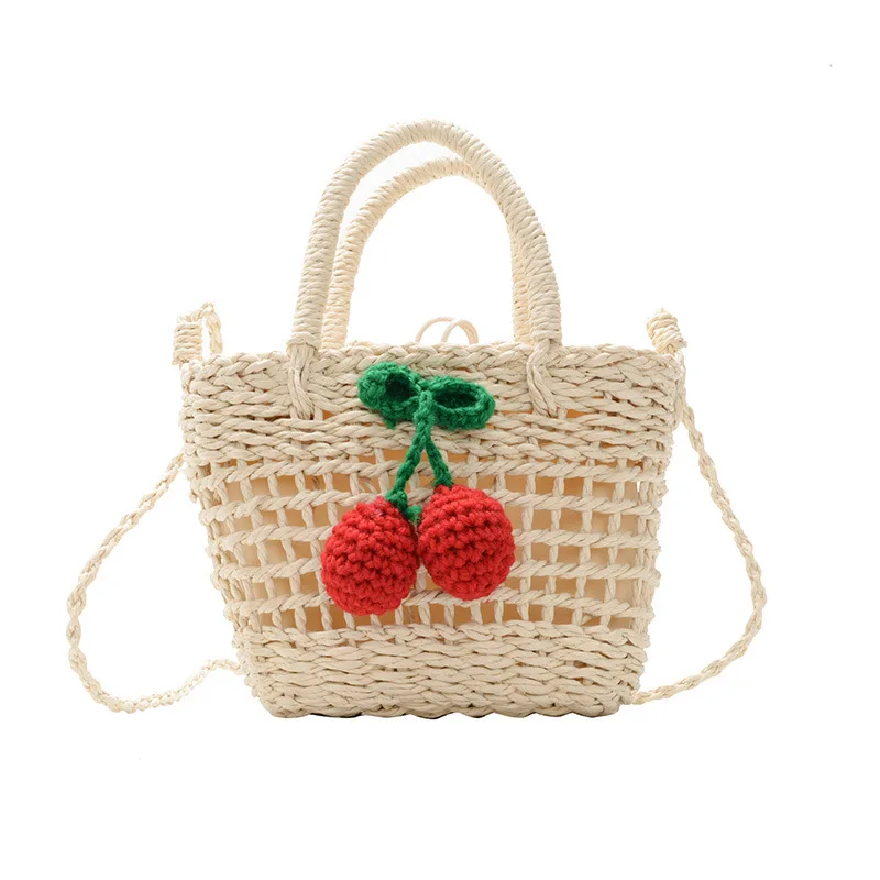 

Straw Purses and Handbags for Women Mini Coin Wallet Kids Rattan Beach Crossbody Bag Girls Woven Hand Bag Totes