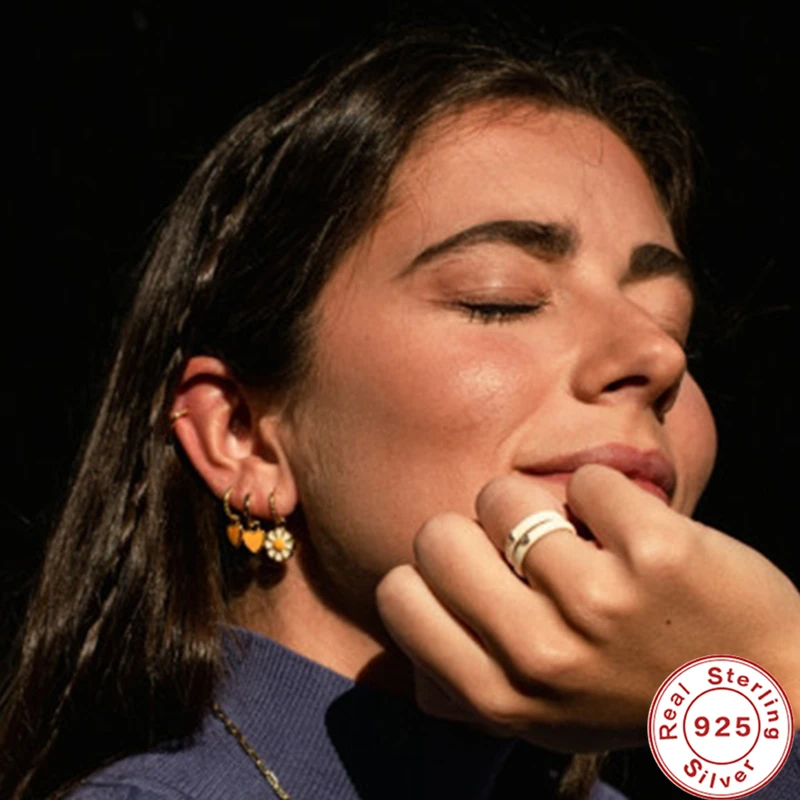 

Geometric Dripping Tortoise Butterfly Pendientes Plata 925 Sterling Silver Earrings For Women Earrings Hoops 2021 Trend Kolczyki