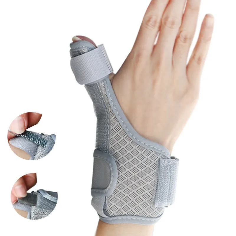 

1pc Thumb Spica Splint Reversible Hand Thumb Wrist Brace Trigger Finger Stabilizer Guard Thumb Support for Arthritis Pain Unisex