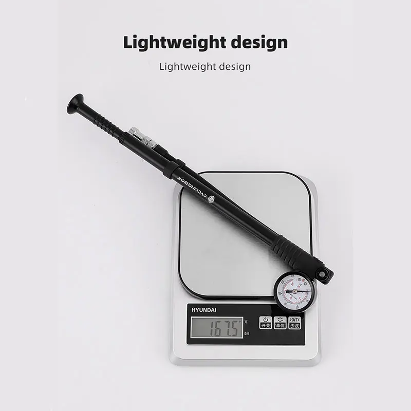 Велосипедный насос высокого давления из алюминиевого сплава американская и