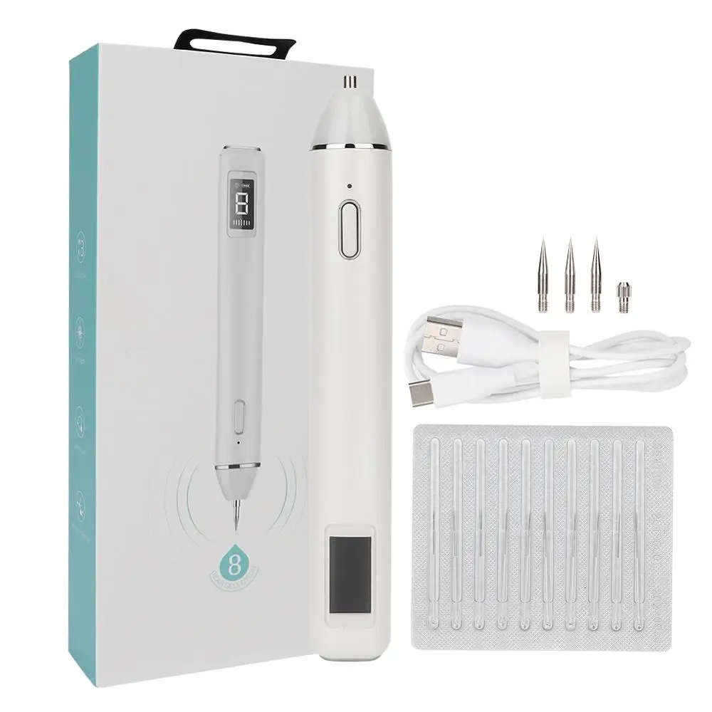 

Миниатюрная ручка для удаления черных точек, акне, татуировок, удаления морщин и старения кожи, омоложение кожи, лазерный инструмент для кра...