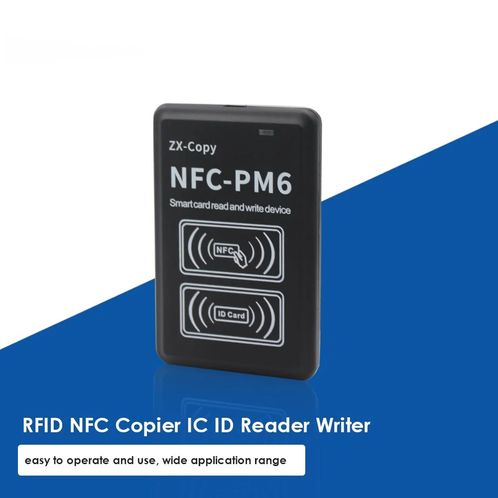 

New English Version NFC PM6 Smart Card Key 125KHZ RFID with Full Decode Function NFC Copier ID Reader Writer Duplicator