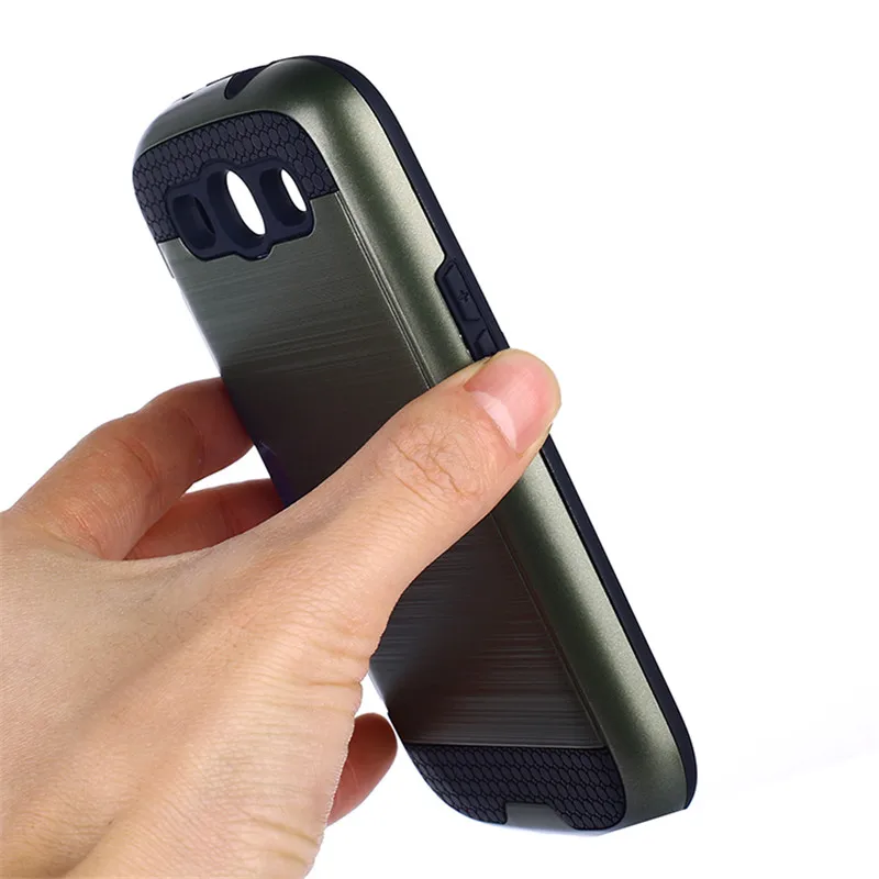Сверхпрочный матовый армированный чехол для Samsung I9300 Galaxy S3 Neo i9301 S4 S5 S6 S7 edge S8 S9 S10 S20