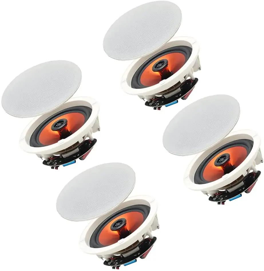 Потолочная Bluetooth-колонка 6 5 дюйма 4 шт. максимальная мощность 300 Вт для кухни