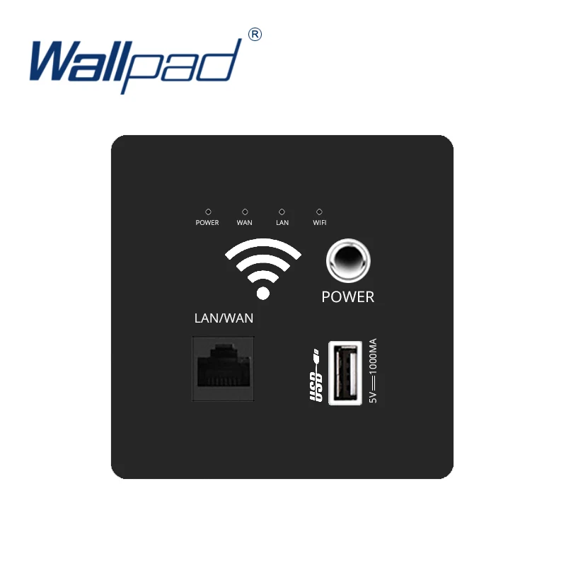 4 цвета 300 м настенный встроенный беспроводной WIFI AP маршрутизатор ПК Панель USB