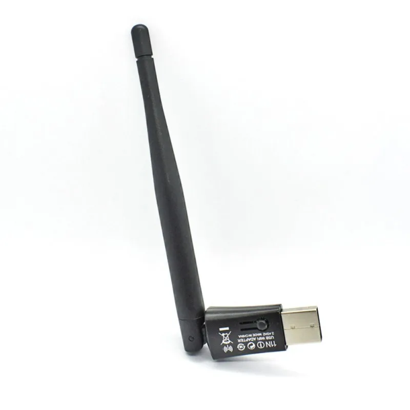 150 Мбит/с MT7601 чип беспроводная сетевая карта mini USB 2,0 WiFi адаптер Антенна PC LAN Wifi приемник ключ 802,11 b/g/n
