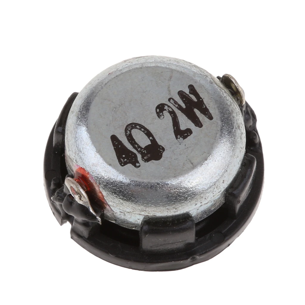 23 мм 2 Вт Стереодинамик 1 ''дюймовый 4Ohm полный диапазон DIY громкий динамик n arbon волокно и резиновая кромка материал прочный