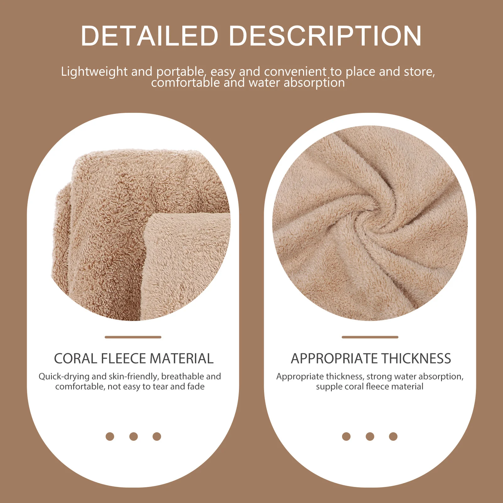

1Set Face Cleaning Towel Shower Towel Home Coral Fleece Towel Simple Bath Towel