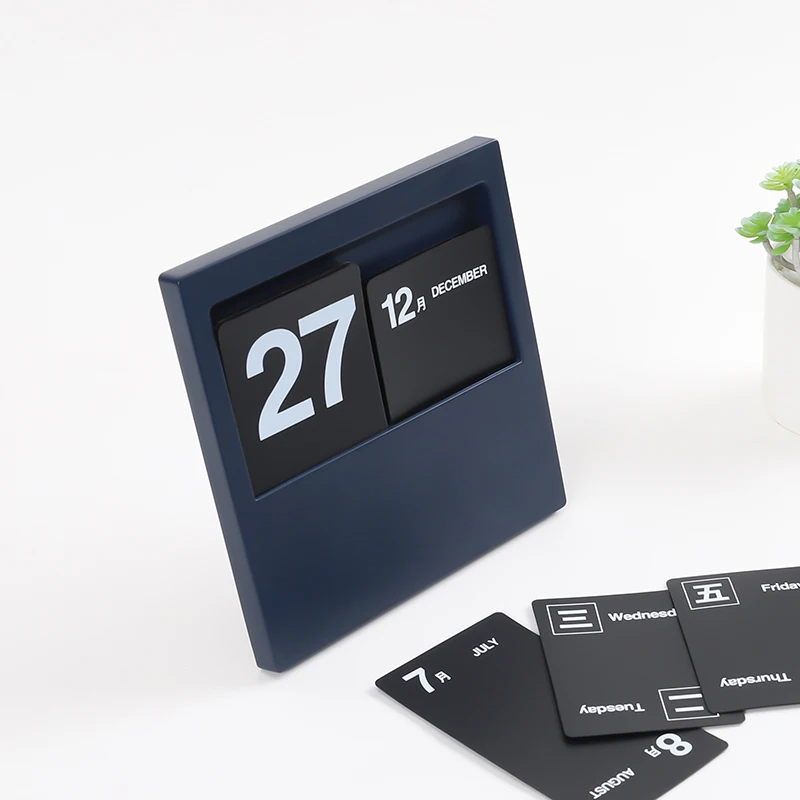 Креативный винтажный вечный календарь Классический DIY Рециркулирующий