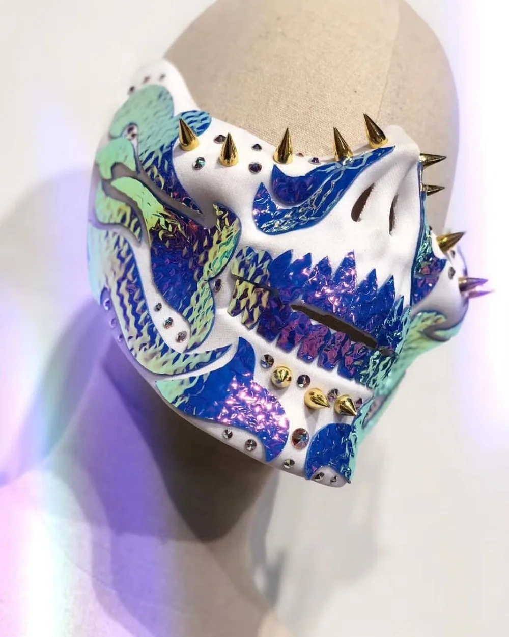 

Хэллоуин шоу Дьявол маска крутая маски монстров