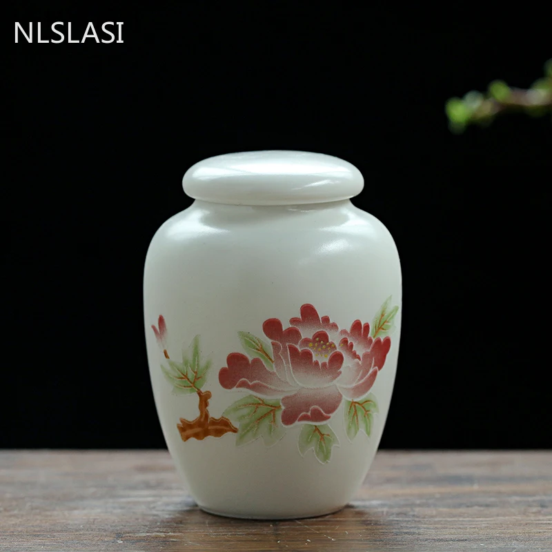 Портативный керамический чайный набор Caddy маленькие герметичные мини банки для