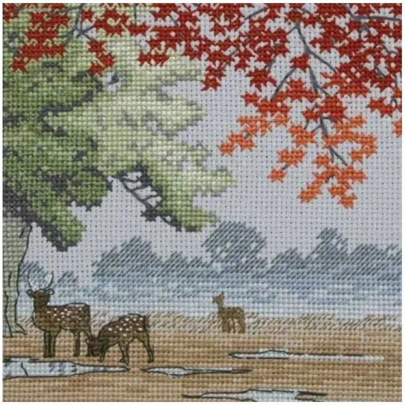 

Наборы для вышивки крестом Nara Park, 11CT, 14CT, наборы для самостоятельной вышивки крестом, рукоделие, домашний декор