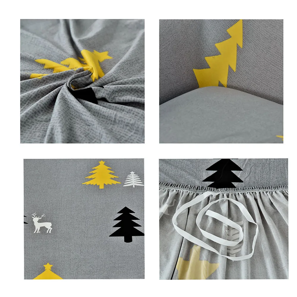 

Elastic Corner Sofa Cover For Living Room Polyester Fabric Comfortable Soft Sectional Couch Cover Floral Print Magic Sofa Covers