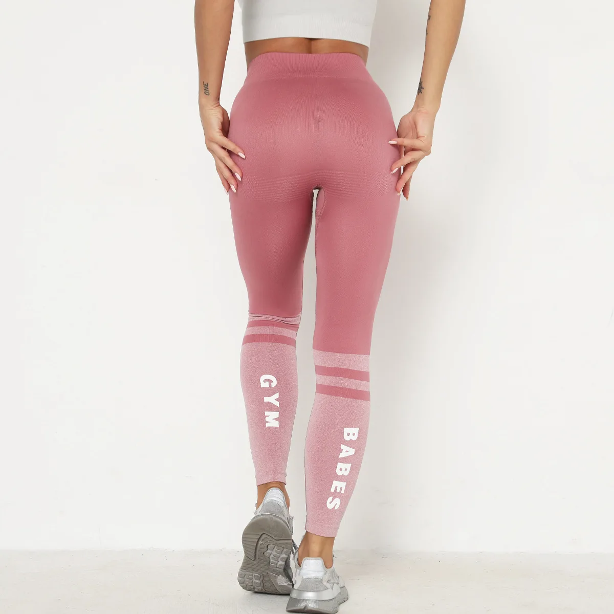 Женские Штаны Для Йоги спортивная одежда для бега эластичные леггинсы фитнеса