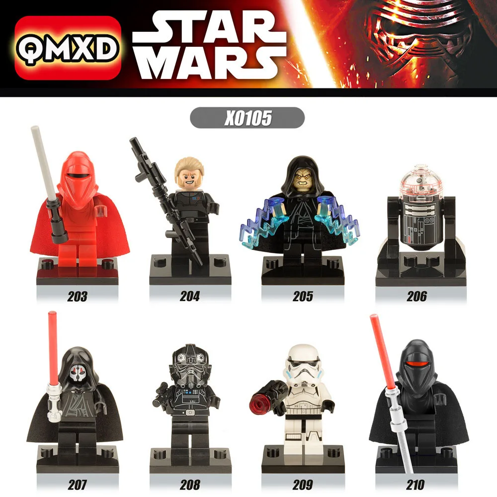 X0105 Новый совпадающий Le going StarWarsing Штурмовик Коммандо модель подарок ребенок